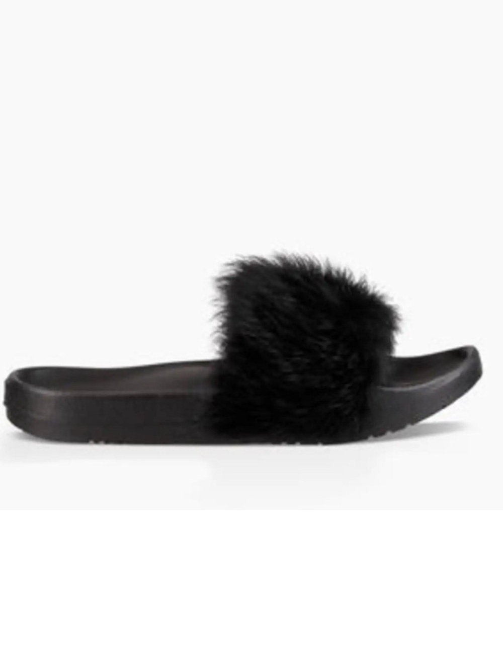 NWOT Ugg Royale  Fur Slide Sandals size 6